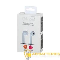 Наушники вставные Intro ВI-900W bluetooth 4.2 с микр. белый (1/100) 