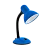 Светильник настольный Старт CT02 40W 220V E27 на основании синий (1/30)