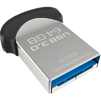 Флеш-накопитель SanDisk Ultra Fit CZ43 64GB USB3.0 пластик черный 