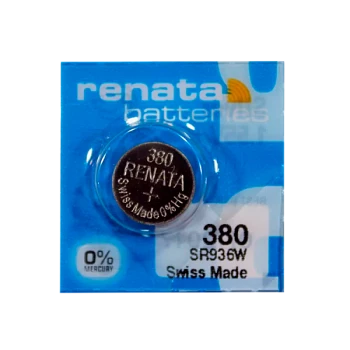Батарейка Renata 380 Silver Oxide 1.55V (1/10/100)