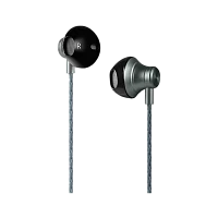 Наушники вставные HOCO M18 с микр. серый (1/30/300)