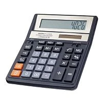 Калькулятор бухгалтерский Perfeo A4026 12-разрядный черный