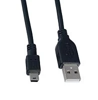 Кабель Perfeo USB2.0 (m)-miniUSB (m) 5м черный (1/20)