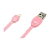 USB кабель REMAX Shell (IPhone 5/6/7/SE) RC-040I Розовый, (35)
