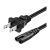 Кабель питания ENERGY POWER TD-2729 (777) китайская вилка-2-pin 1.5м черный (1/600)
