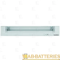 Светильник люминесцентный Camelion WL-2001 21W 220V 1LED T5 накладной с выключателем белый (1/20)