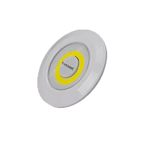 Фонарь подсветка Космос 308B 3WCOBLED от батареек 3хААА IP42 1 режим светло-серый (1/12/96)