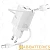Сетевое З/У HOCO N13 1USB/Type-C 30W QC3.0 с кабелем Type-C-Type-C белый (1/12/120)
