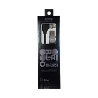 USB кабель REMAX RL-LA01  (IPhone 5/6/7/SE) (1M, 2.1A) Чёрный