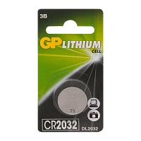 Батарейка GP CR2032 BL1 Lithium 3V (1/10/100/600)