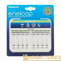 З/У для аккумуляторов Panasonic Smart-Quick Charger AA/AAA 8 слотов (1/8)