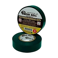 Изолента Nova Roll 15мм*25м ПВХ зеленый 