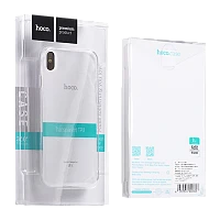 Чехол HOCO Light series TPU case for iPhone X Прозрачный