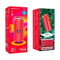 Портативная колонка Borofone BR15 bluetooth 5.0 microSD красный (1/50)
