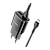 Сетевое З/У HOCO C88A 2USB 2.4A с кабелем Type-C черный (1/12/120)