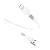 Кабель HOCO X40 USB (m)-Lightning (m) 1.0м 2.4A TPE белый (1/33/330)