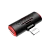 Переходник Borofone BV6 Lightning (m)-2xLightning (f) пластик черный (1/150/900)