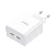 Сетевое З/У HOCO C108A 2Type-C 35W белый (1/22/220)