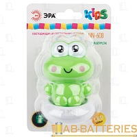 Ночник ЭРА NN-608 3LED 0.5W 220V в розетку с фотосенсором зеленый (1/12)