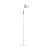 Торшер Ultraflash UF-405 60W на основании белый (1/4)