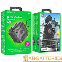 Портативная колонка Borofone BP6 bluetooth 5.0 microSD черный (1/40)