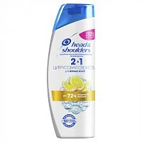 Шампунь Head&Shoulders Цитрусовая свежесть 400мл 2 в 1 (1/6)