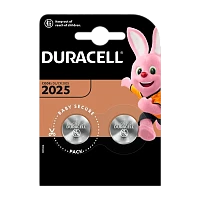 Батарейка Duracell CR2025 BL2 Lithium 3V (2/20/200)