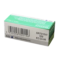 Батарейка SEIZAIKEN 329 (SR731SW) Silver Oxide 1.55V (1/10/100/1000)