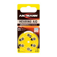 Батарейка Ansmann ZA10 BL6 Zinc Air