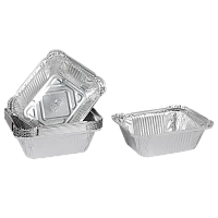 Форма алюминиевая ГОРНИЦА L-край 150х124х44мм 10шт/уп. (1/30)