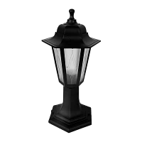 Светильник садово-парковый Camelion PP4104 "Оскар1" 60W 230V E27 IP44 пост топ черный (1/8)
