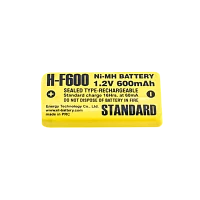 Аккумулятор ET H-F600 6.0*17.0*37.0, 1.2В, 550мАч, Ni-MH