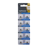 Батарейка GoPower G4/LR626/LR66/377A/177 BL10 Щелочная 1.5V (10/100/3600)