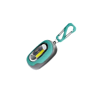 Фонарь брелок Космос 206B 1WCOBLED от батареек 3хААА IP53 3 режима черный/серый (1/30/120)