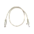 Патч-корд GoPower RJ-45 (m)-RJ-45 (m) 0.5м кат.5е ПВХ 26AWG CCA серый Premium Zip-Lock c подвесом