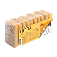Губка для посуды TUTTO 9.5х6.5см профильная 5шт. (1/40)