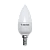 *Лампа светодиодная Космос CN E14 8.5W 3000К 220V свеча матовая (1/10/80) 