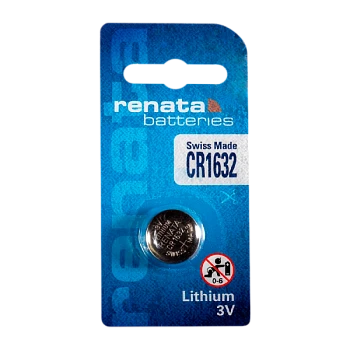 Батарейка Renata CR1632 BL1 Литиевая 3V (10/300/2400)