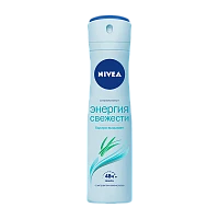 Дезодорант женский Nivea Энергия свежести Deo спрей 150мл (1/12)