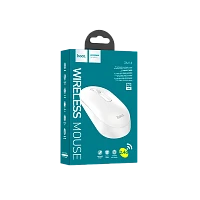 Мышь беспроводная HOCO GM14 классическая USB белый (1/11/110)