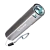 *Фонарь универсальный Космос 116Lit 1W LED от аккумулятора IP53 power bank серый (1/60/240) 