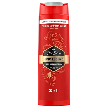Гель для душа мужской Old Spice Epic Legend 3 в 1 400мл