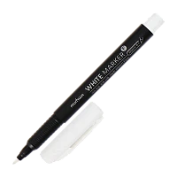 Маркер перманентный MunHwa WHITE MARKER WPM-05 1.0мм спирт белый (1/12/144/576)