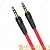 Кабель AUX Borofone BL6 Jack 3.5mm (m)-Jack 3.5mm (m) 1.0м TPE красный (1/63/252)