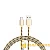 Кабель Borofone BX24 USB (m)-Type-C (m) 1.0м 2.4A нейлон золотой (1/648)