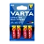 Батарейка Varta LONGLIFE MAX POWER (MAX TECH) LR6 AA BL4 Alkaline 1.5V (4706) (4/80/400)