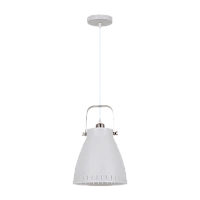 Светильник потолочный Camelion PL-428L New York 60W 230V E27 подвес хром белый (1/6)