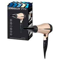 Фен Ergolux ELX-HD03-C64 2200W золотой черный (1/24)