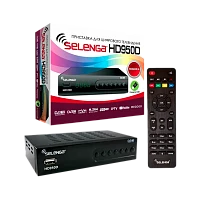 Приставка для цифрового ТВ Selenga HD950D DVB-T/T2/C черный (1/20)