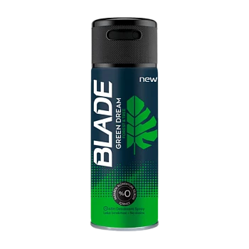 Дезодорант мужской BLADE GREEN DREAM спрей 150мл